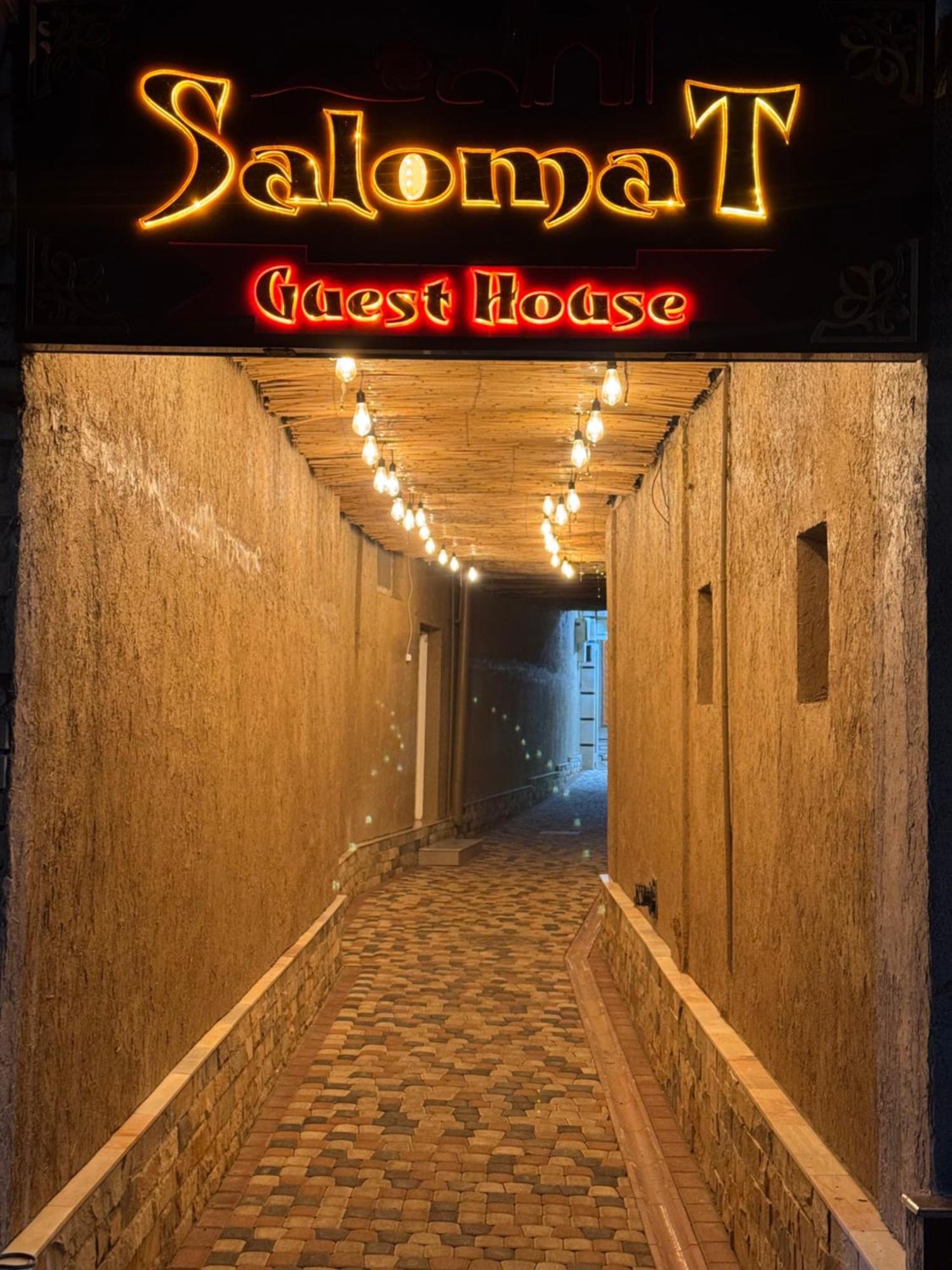 Salomat Guest House Samarkand Eksteriør billede