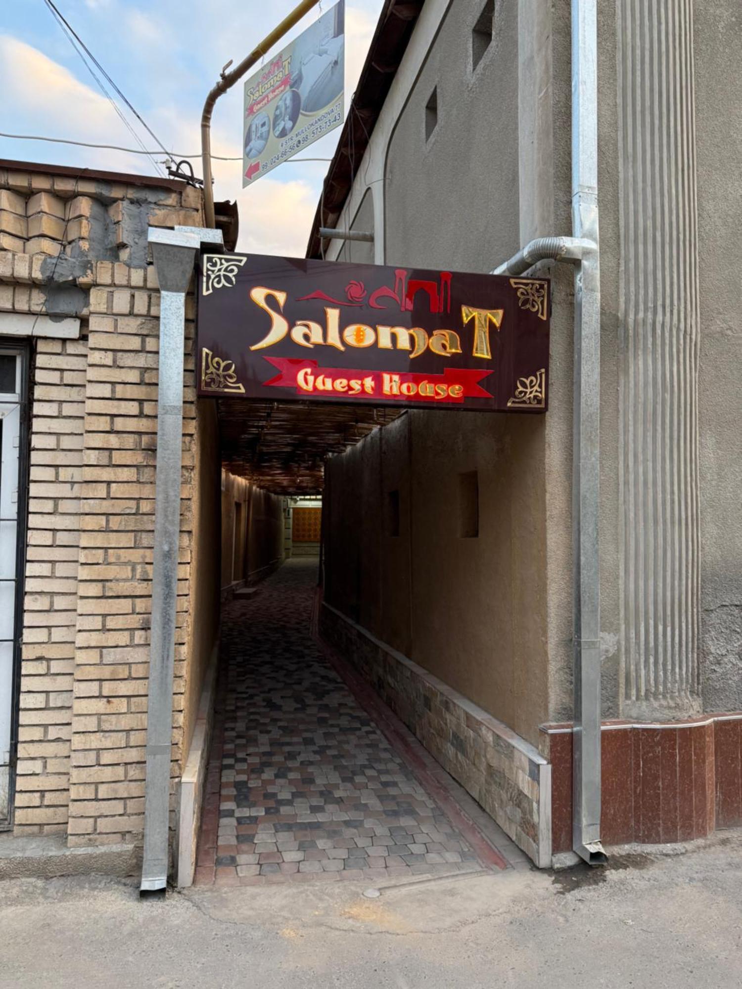 Salomat Guest House Samarkand Eksteriør billede